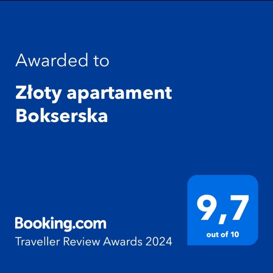 Zloty Apartament Bokserska Varšava Exteriér fotografie
